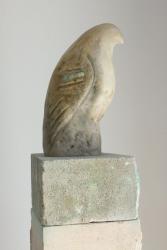 glass fossil bird 2